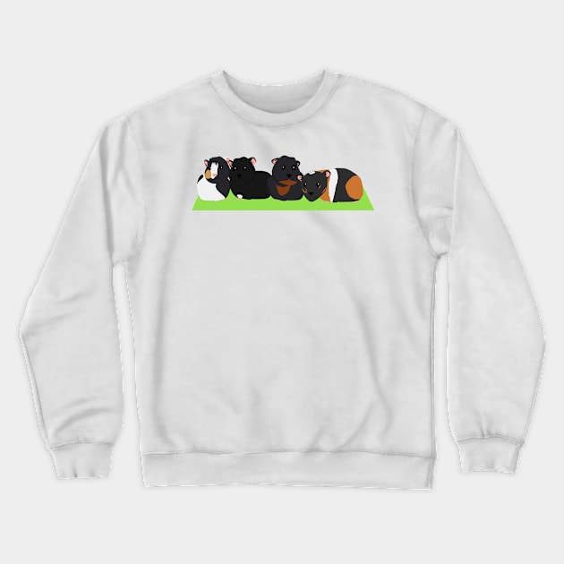 Animals - Guinea pig family Crewneck Sweatshirt by Aurealis